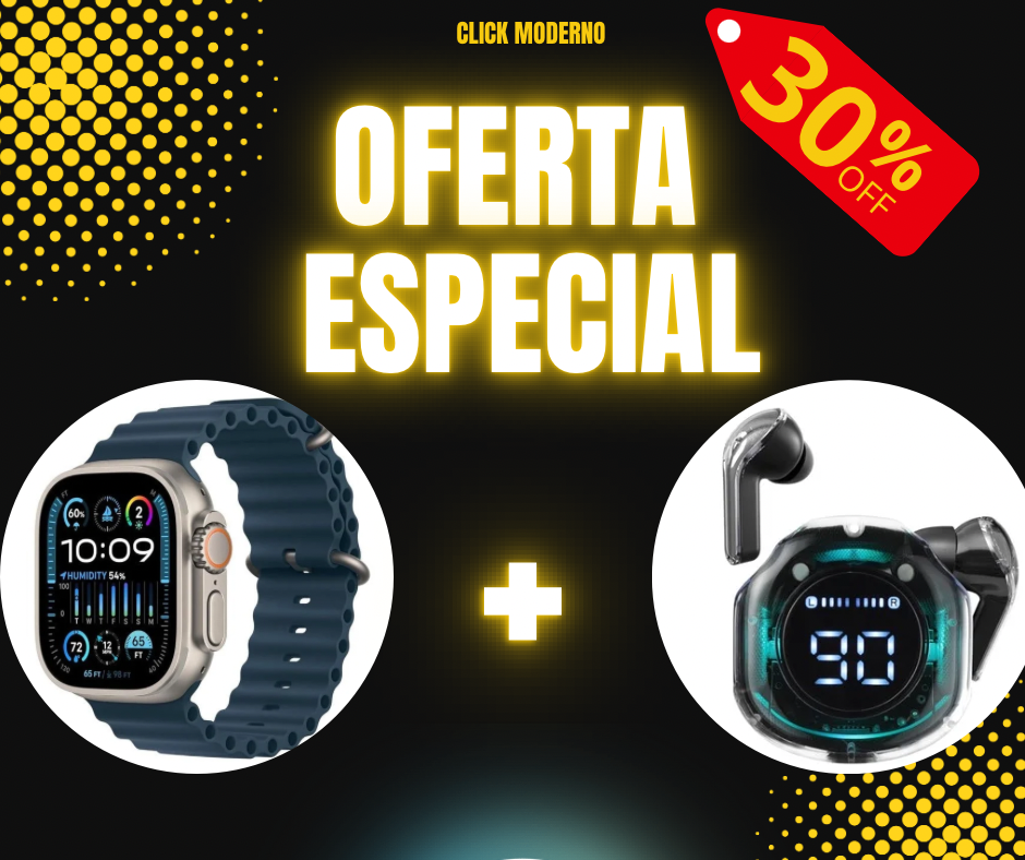 SUPER COMBO SMARTWATCH + AUDIFONO BLUETOOTH